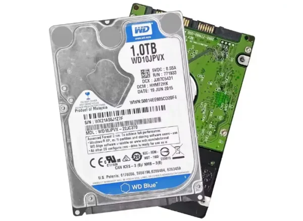 1TB 2.5" Used Pulled Hard Drive