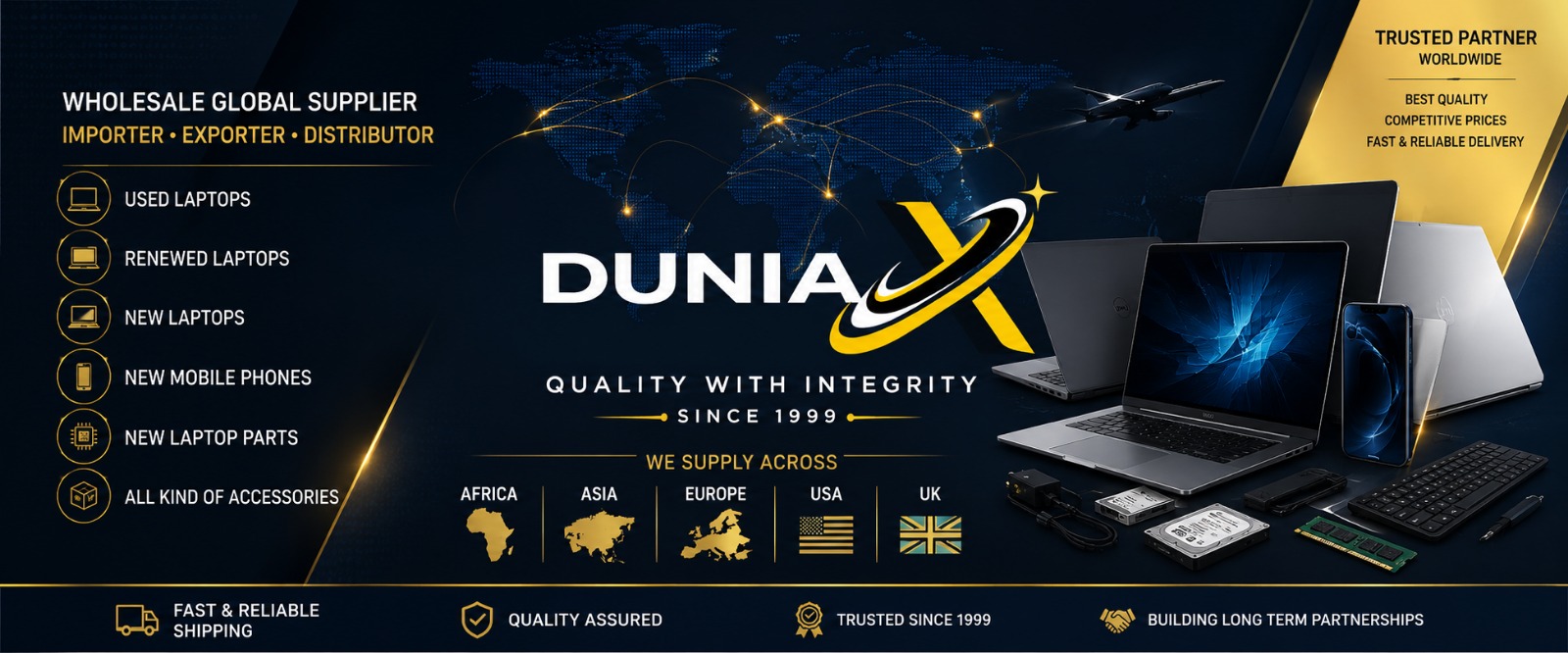 duniax wholesale global supplier